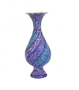 Vase émaillé 16 cm arabesque