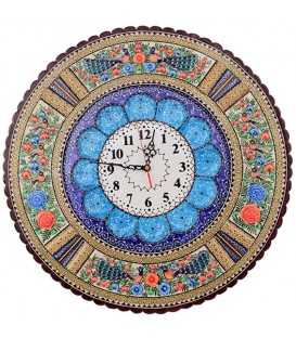 Khatamkari clock 