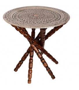Pied de table en bois 