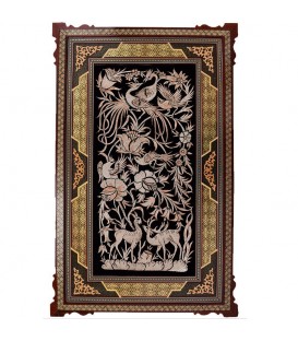 Tableau ciselé de cuivre