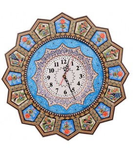 Khatamkari clock 48 cm 