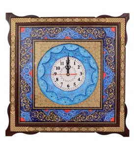 Khatamkari clock 